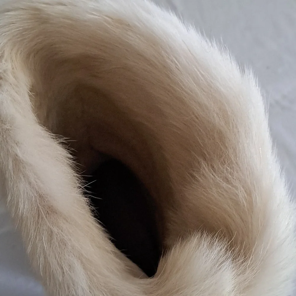Dalbello Women's Goat Hair Boots in white - Picture 6 of 13